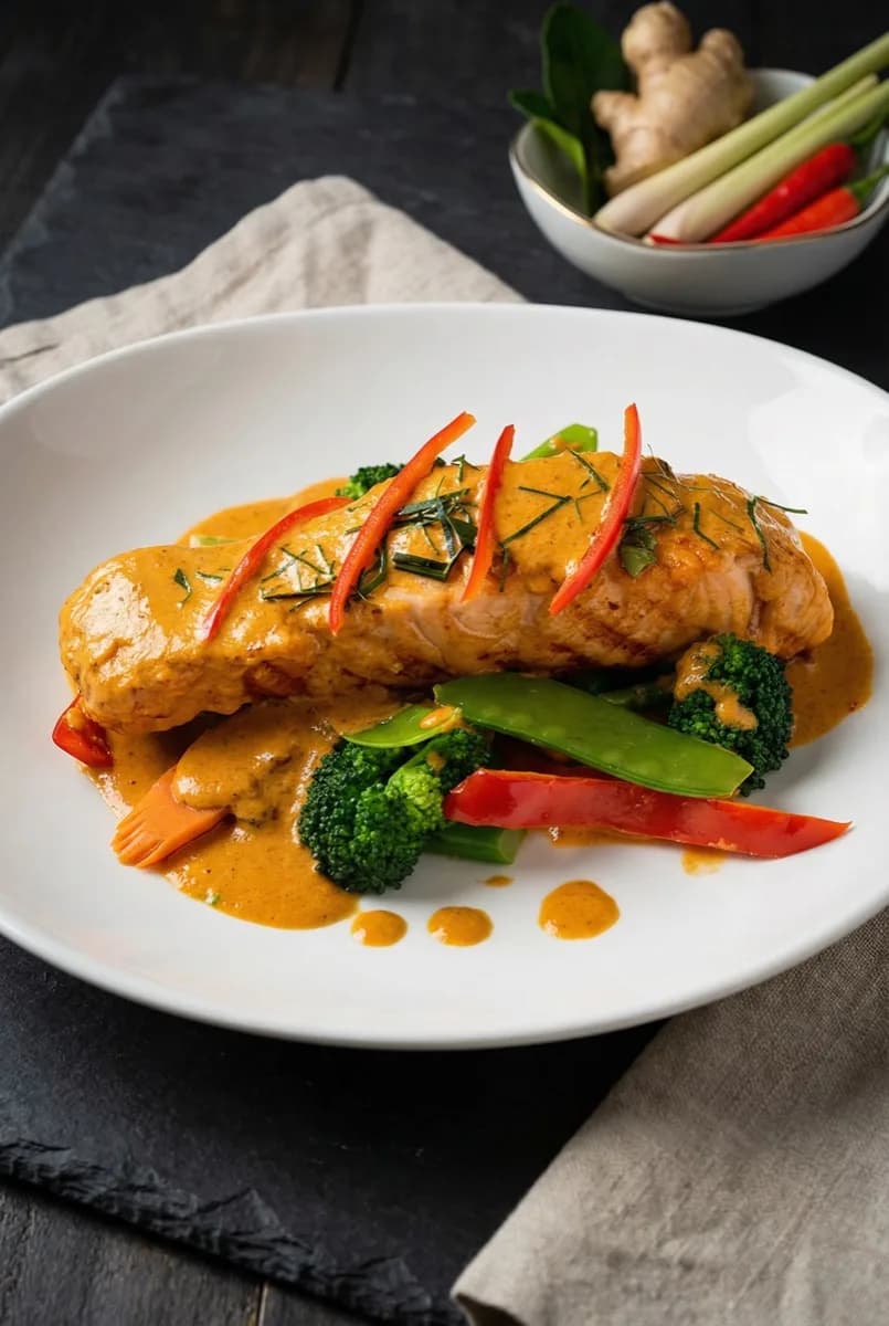 Thai restaurant dish enhancement