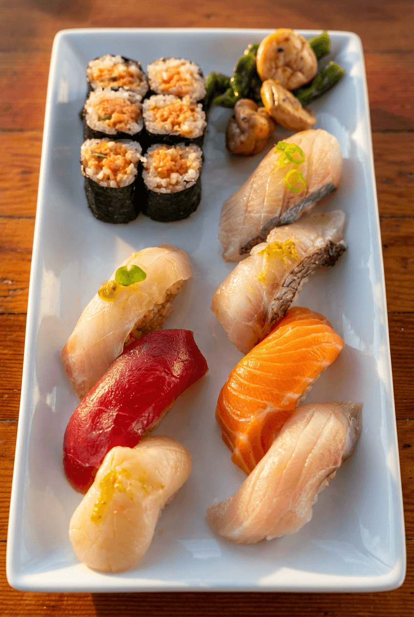 Sushi And Sashimi Platter - Japanese